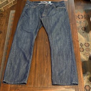 Men’s Denizen from Levi's Dark Blue 218 Slim Straight Jeans